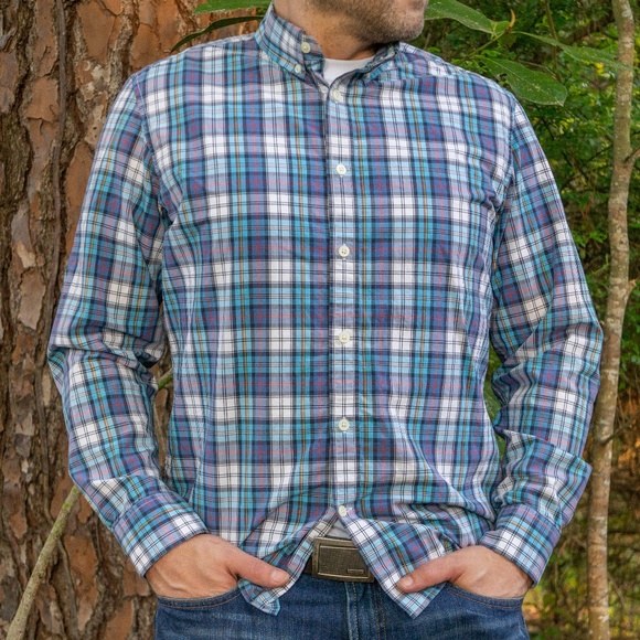 Banana Republic Other - Banana Republic Slim Fit Button Down (blues)